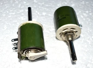 2 x Drahtgewickeltes Potentiometer Keramikbasis variabler Widerstand 47 kOhm 25 W. NOS - Bild 1 von 3