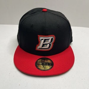 Buffalo Bisons Logo Minor League MiLB New Era 5950 Fitted Hat 7 3/4 New - Picture 1 of 4