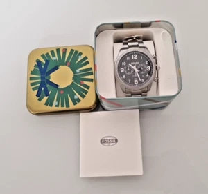 Fossil Uhr Herren Silber mit Original Verpackung und Zubehör FS4862 - Bild 1 von 16