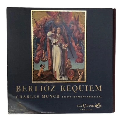 Berlioz Requiem Charles Munch Boston Symphony 1961 RCA Victor Soria Vinyl - Image 1 of 4