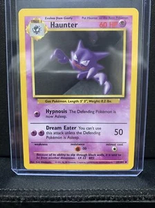 Pokémon TCG Haunter Base Set 29/102 Regular Unlimited Uncommon - Picture 1 of 6