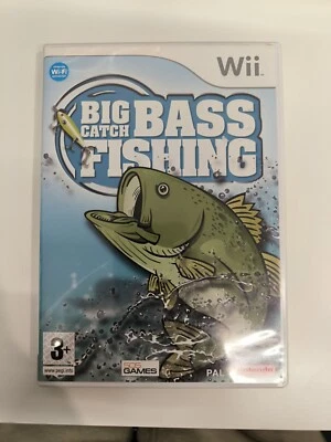 Big Catch: Bass Fishing (Wii) Mint Condition  - Image 1 of 3