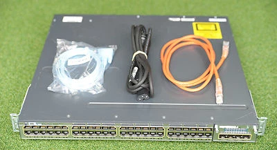 Cisco WS-C3750X-48T-S Catalyst 3750X 48 GE Port Switch w/ C3KX-NM-10G - 1 YrWty - Image 1 of 2