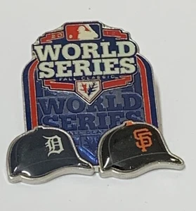 San Francisco Giants vs Detroit Tigers Pin 2012 World Series - Picture 1 of 2