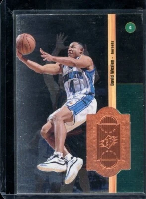 1998-99 Upper Deck Spx Finite Bronze #9306/10000 David Wesley #17 - Image 1 of 2