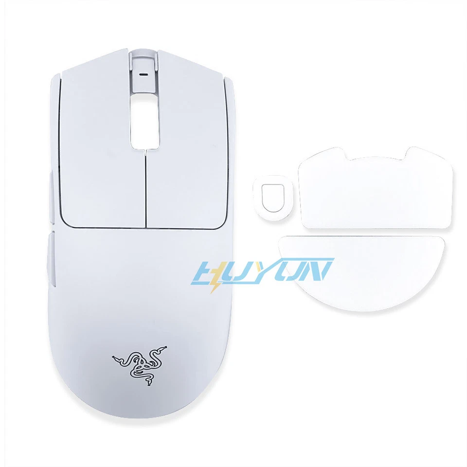 White Mouse Top Shell with feet for Razer Viper V3 Pro Wireles Gaming Mouse - Image 1 of 4