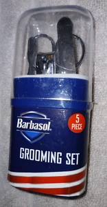 Barbasol 5 Piece Grooming Set #CBG1-8001-SLV - NEW - Picture 1 of 3