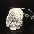 Creepy Imitation Horror Barbed Wire Silver Fake Halloween Party Decor Toy H~;J