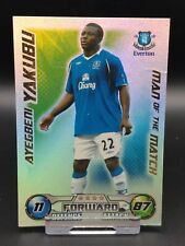 2008-09 Topps Match Attax EPL Ayegbeni Yakubu Everton Man Of The Match Card
