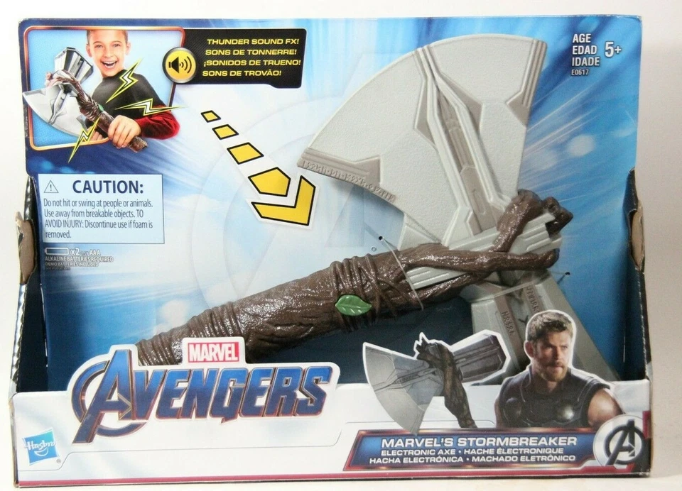 Marvel's Infinity War Stormbreaker Electronic Thor Axe Hasbro E0617 2017