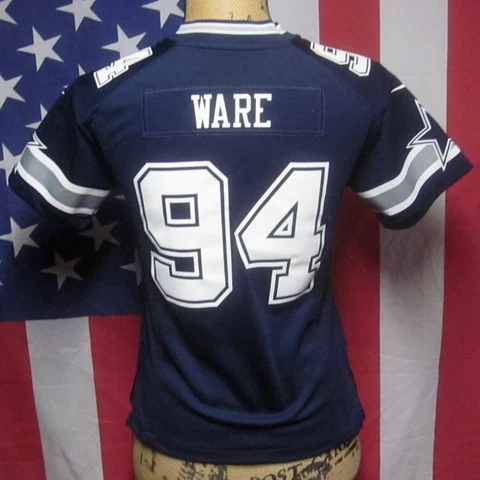DALLAS COWBOYS youth small DeMarcus Ware football jersey NFL linebacker Nike Cover