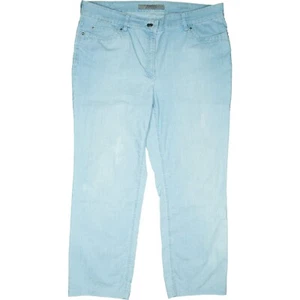 ZERRES 46 normal Jeans Hose h. blau Damen 7/8 Cora Stretch high Straight W36 XXL - Bild 1 von 5