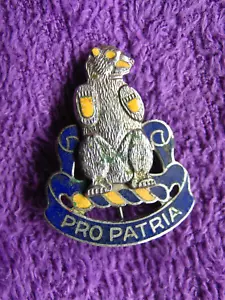 USA 31st Infantry Regiment Unit Crest (Pro Patria) - Picture 1 of 6