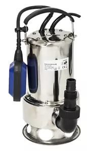 Pompa Sommersa HP 0,8 Elettropompa acciaio inox 550W per acque sporche - Bild 1 von 4