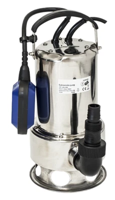 Pompa Sommersa HP 0,8 Elettropompa acciaio inox 550W per  acque sporche - Image 1 of 4