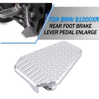 Rear Foot Lever Brake Pedal Enlarge Extension Pad For BMW S1000XR 2020-2022 Foto 1 de 4