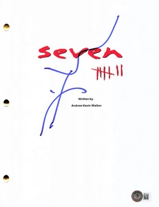 DAVID FINCHER SIGNED AUTOGRAMM SIEBEN VOLLSKRIPT BAS BECKETT - Bild 1 von 1