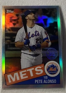 Pete Alonso 2020 Topps Chrome 1985 Topps 85TC-18 New York Mets - Bild 1 von 2