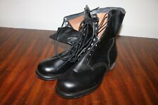 NOS Vietnam 1960s all leather USGI army military black combat boots size 14 XW