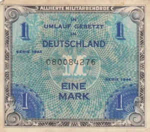 Germany Allied Military Currency 1 mark WW2 (1944) P-192 VF - Picture 1 of 3