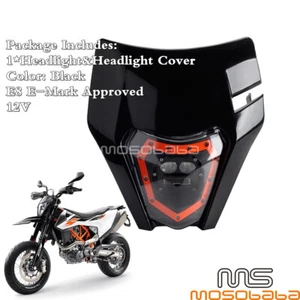 Faro LED Lámpara DRL Alta+Baja para Yamaha YZ125 YZ250F WR250 WR450F TTR250 XT225 - Imagen 1 de 11