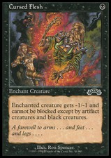 Magic the Gathering MTG Cursed Flesh (56) Exodus   NM