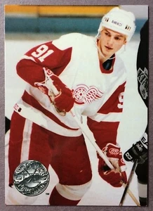 1991-92 Pro Set Platinum #30 Sergei Fedorov Detroit Red Wings 2yr - Picture 1 of 1