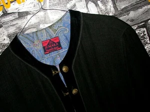 Vintage Jumaka by Filippo Alpi hand made velvet wool mix tyrol jacket '80s Italy - Picture 1 of 3