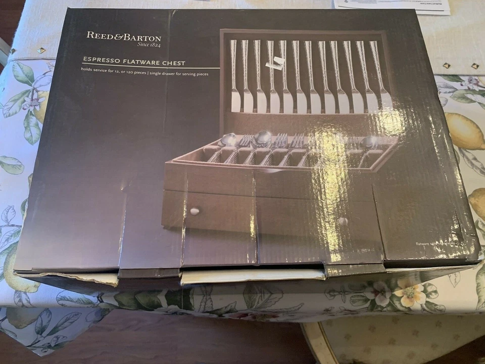 Reed & Barton Artisan Flatware Storage Chest in Espresso 1067ESP