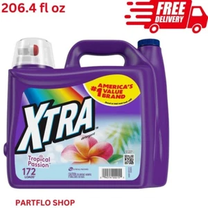 Xtra Tropical Passion, 172 Loads Liquid Laundry Detergent, 206.4 fl oz