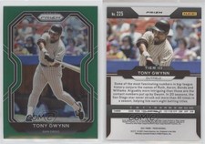 2021 Panini Prizm Tier III Green Prizm Tony Gwynn #225 HOF