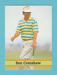 BEN CRENSHAW OF U.S.A.  GOLF - FAX PAX - BERÜHMTE GOLFER - 1993 - Bild 1 von 2
