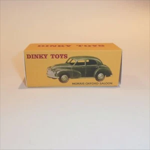 Dinky Toys 159 Morris Oxford Sedán - Verde - Caja Repro - Imagen 1 de 5