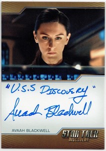 Star Trek Discovery Season Three - Avaah Blackwell as Lieutenant Ina - Auto v1