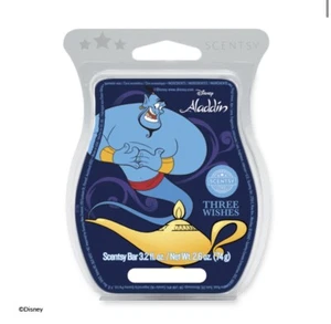 Scentsy Disney Aladdin Three wishes Wax Bar - Picture 1 of 1