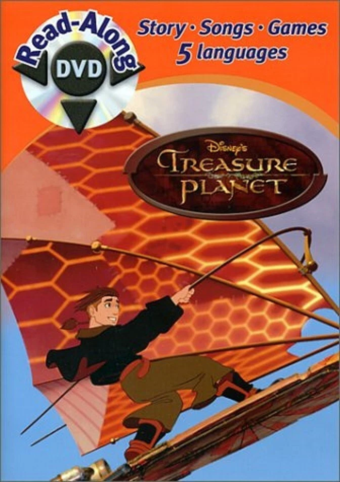 Treasure Planet - Read-Along (DVD, 2003) LIBRARY COPY, DISC LOOKS GREAT - Image 1 of 1
