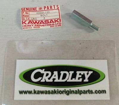 Nuevo de Lote Antiguo Kawasaki KE125 A3-A6 1976-1979 Tapa Carburador Perno Referencia Nº 92001 130 Foto 1 de 3