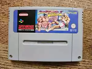 SUPER NINTENDO SNES - SUPER STREET FIGHTER II 2 TURBO #BLG5 - Picture 1 of 2