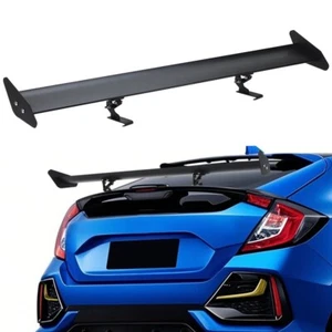 GT Wing Spoiler 43.3 Inch Lightweight Aluminum Rear Wing Universal - Picture 1 of 10