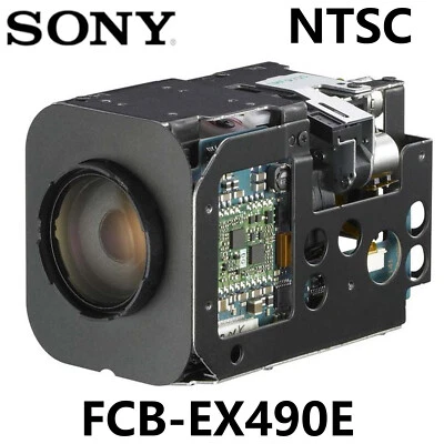 SONY NTSC FCB-EX490E 18x Optical Standard Definition Module Cameras Block - Image 1 of 4