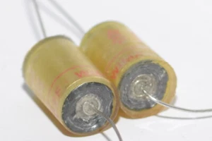 5 pcs of Vintage Wima TFF Audio Tone Capacitors 0.22 µF / 400 VDC, axial, NOS - Picture 1 of 3