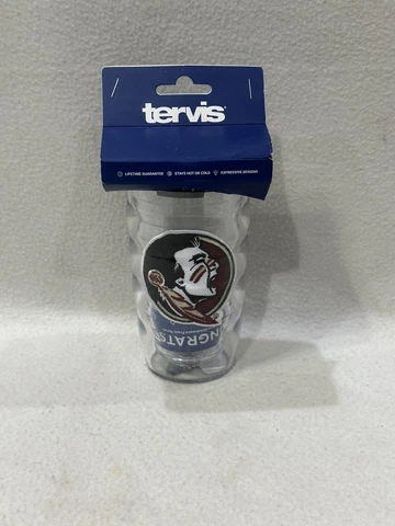 NEW Florida State Seminoles Tervis 10 oz Wavy Tumbler Cover