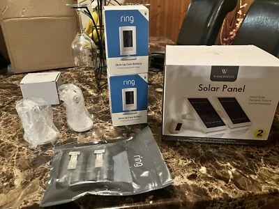Ring Camera Solar Panel, Power for Ring Stick Up Cam Battery, Ring Spotlight - Image 1 of 2