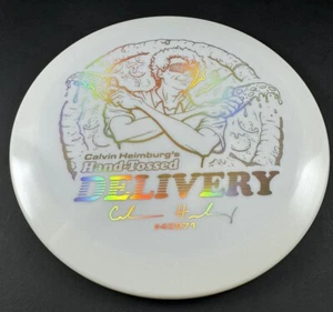 Rare New Calvin Heimburg Hand Tossed Pizza Star Firebird Disc Golf 173-175g OOP - Picture 1 of 3