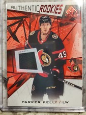 2021-22 SP Game Used Parker Kelly Authentic Rookies Patch MINT
