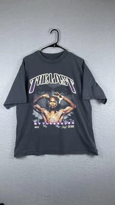 Camisa Israel Adesanya Para Hombres Grande Negra UFC The Last Stylebender MMA Gráfico Camiseta Foto 1 de 4