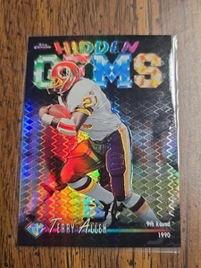 TERRY ALLEN 1998 Topps Chrome Hidden Gems Refractors #HG5 Redskins - Picture 1 of 2