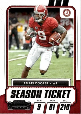 2021 Panini Contenders Draft Picks #38 Amari Cooper [GOATCARDS] - Image 1 of 2