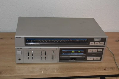 Philips FA153 Verstärker + Philips FT141 Tuner • Vintage Hi-Fi Set. - Bild 1 von 4