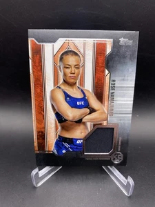 2025 Topps Knockout UFC ROSE NAMAJUNAS Knockout Relics #KOR-RS - Picture 1 of 2